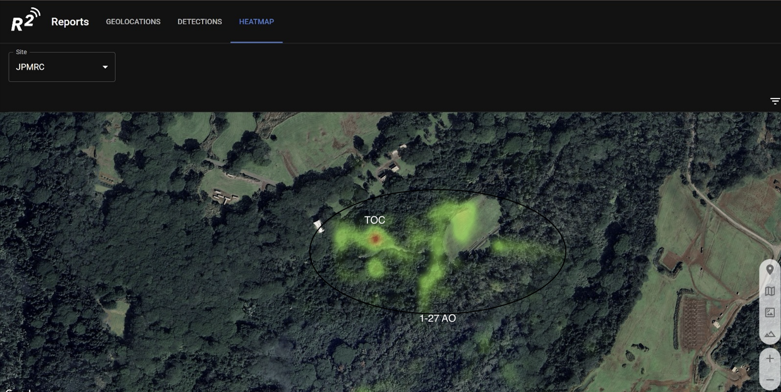 Electromagnetic Emissions Heat-Mapping: Seeing the Hidden Terrain