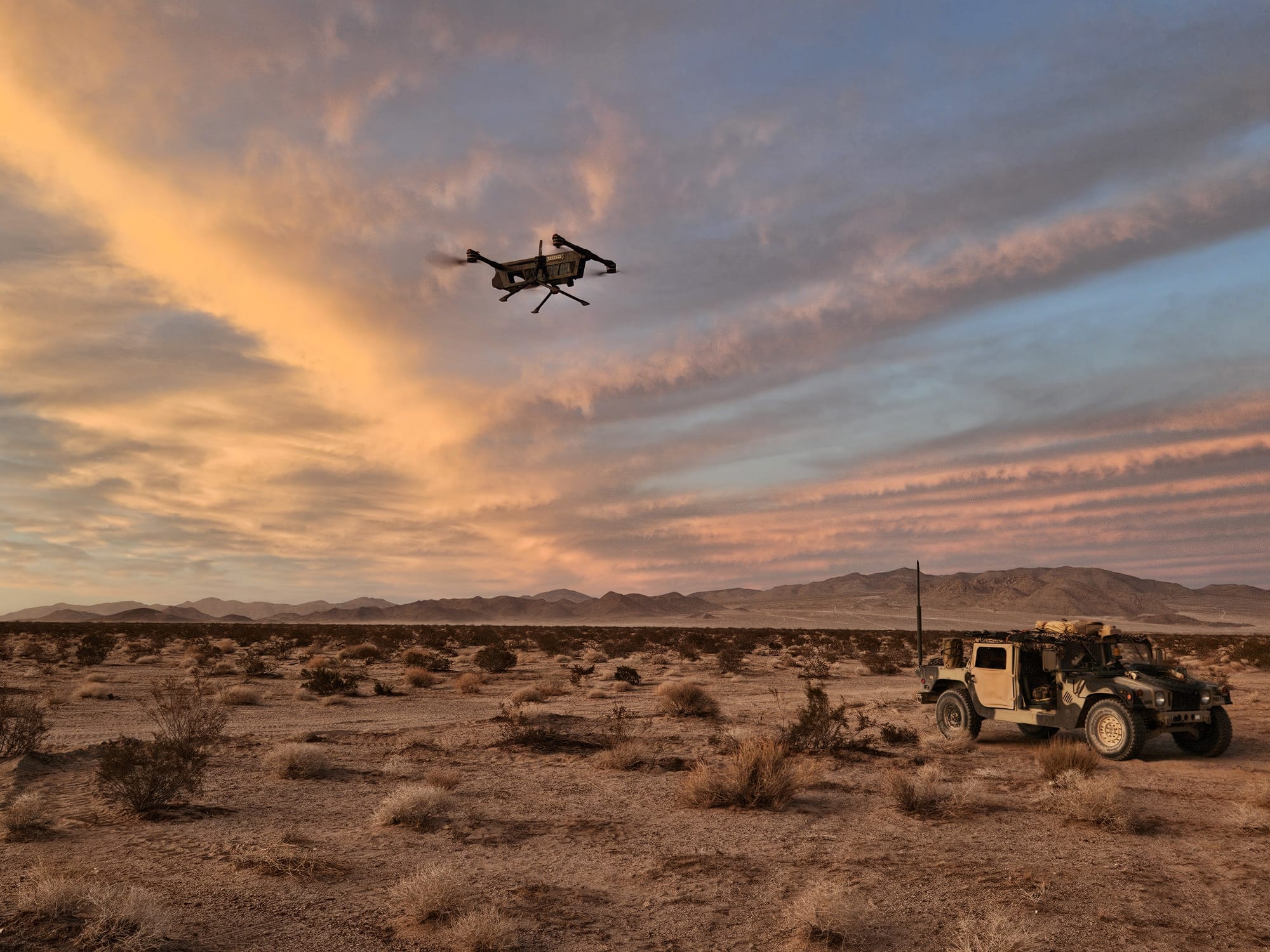 R2 experiments ODIN with 1st Cavalry Division at Ft. IRwin NTC